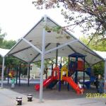 Uşaq parkları üçün membran modelləri