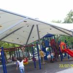 Uşaq parkları üçün membran modelləri