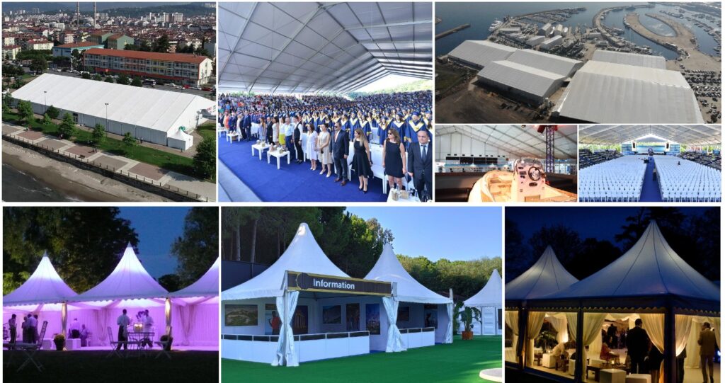 EVENT AND WAREHOUSE TENT (ALUMINUM CONSTRUCTION)